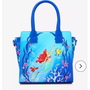 Loungefly Disney Tote with Ariel and Friends Bag